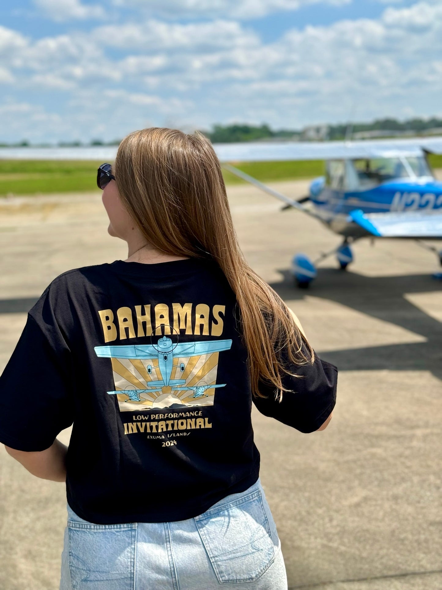 Bahamas Low Performance Invitational Cropped T