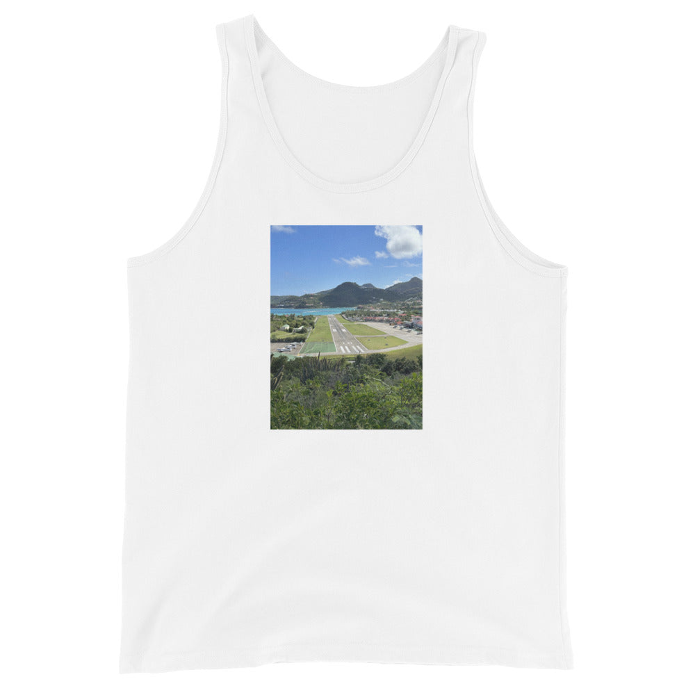 St. Barts Runway Unisex Tank Top